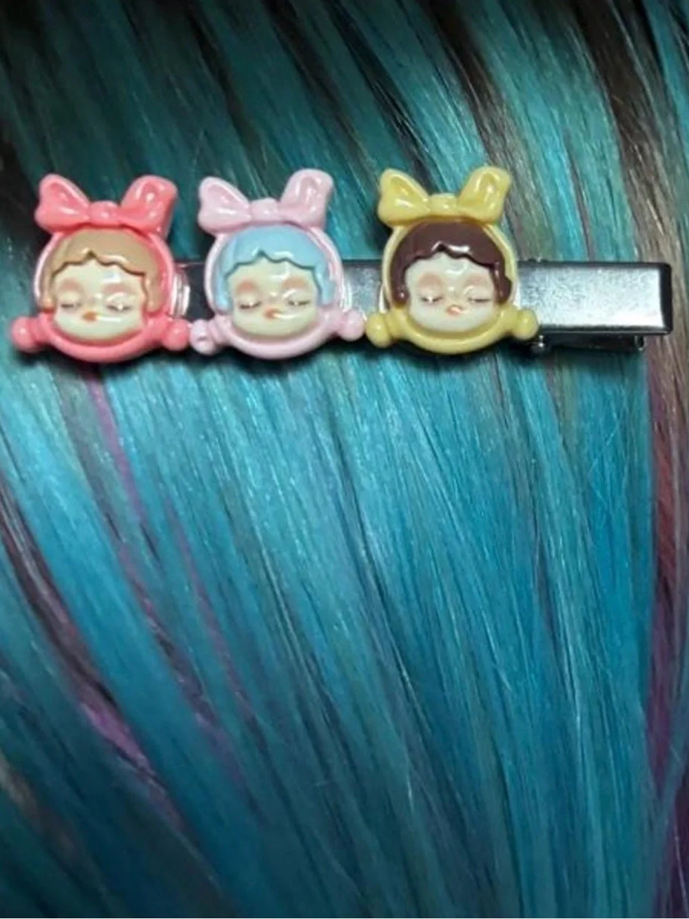 Cute Pastel Girl Hair Clips Set of 2
